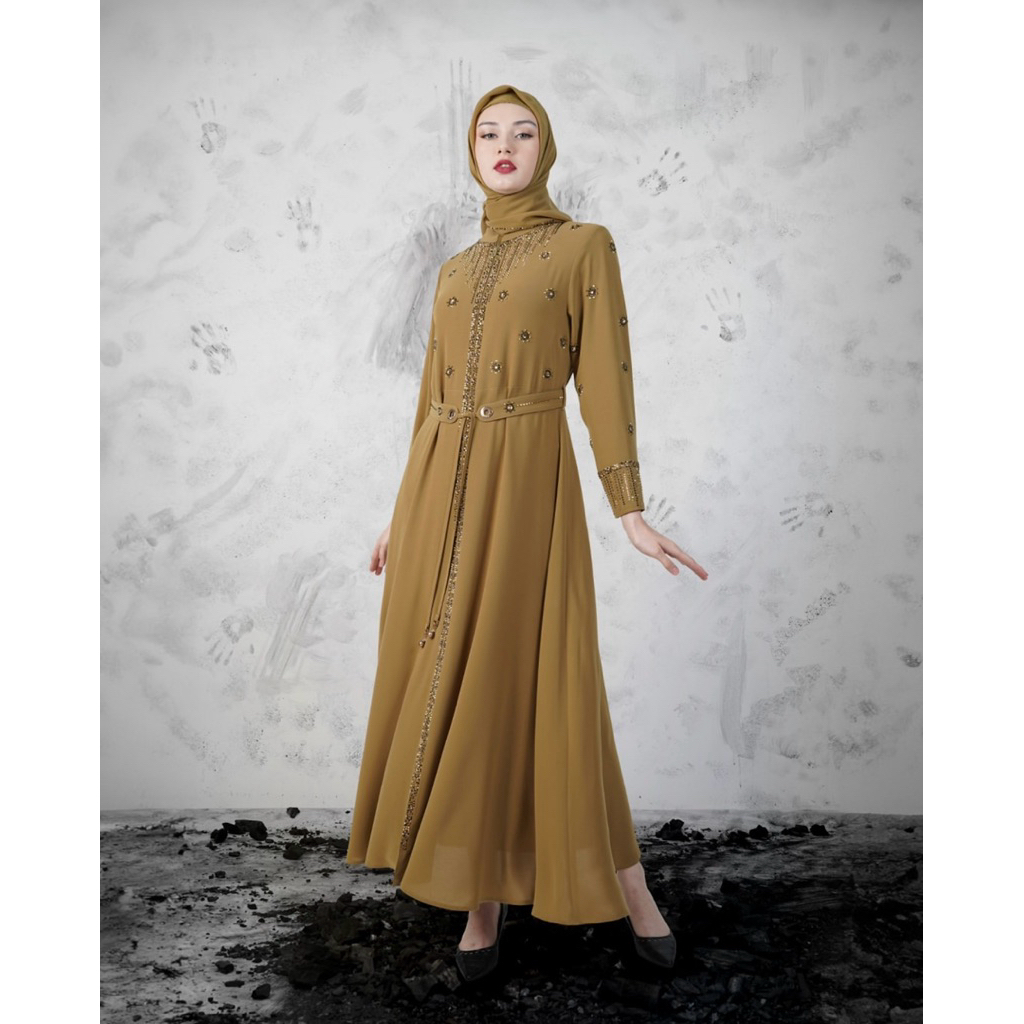 HIKMAT A3099 - Eclipse Twilight Abaya