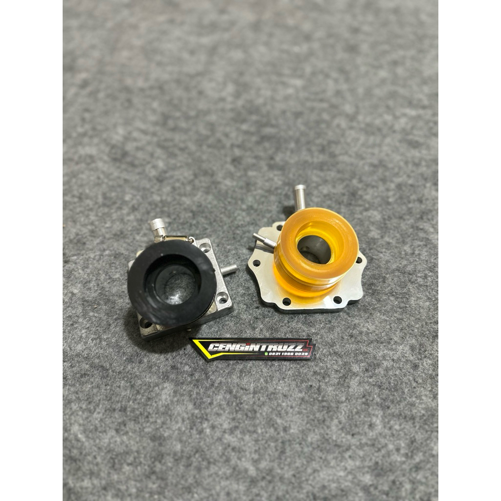 INTAKE MANIPOL NINJA R RR SS M SERONG KIRI PWK PJ KARBU 28 30 32 34 35 38 MM KARET KUNING