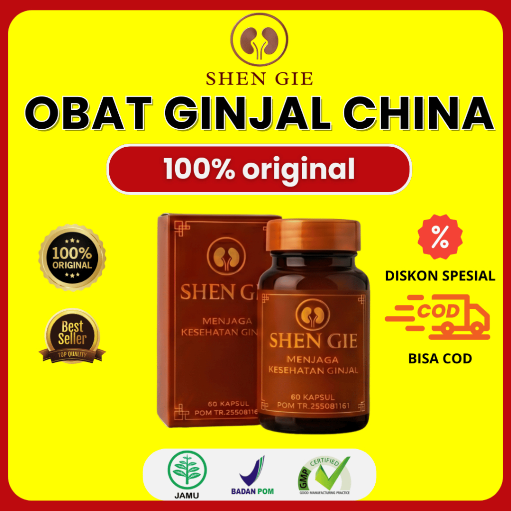 SHEN GIE (Liu Wei Di Huang Wan) 100% Original Obat Ginjal China