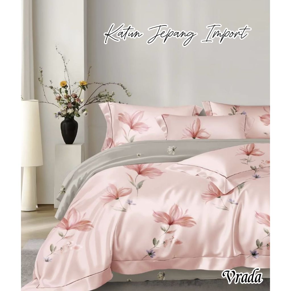 Sprei Set Katun Jepang Polos Warna Import Premium / Sprei Katun Jepang Premium / Sprei Set Katun Jep