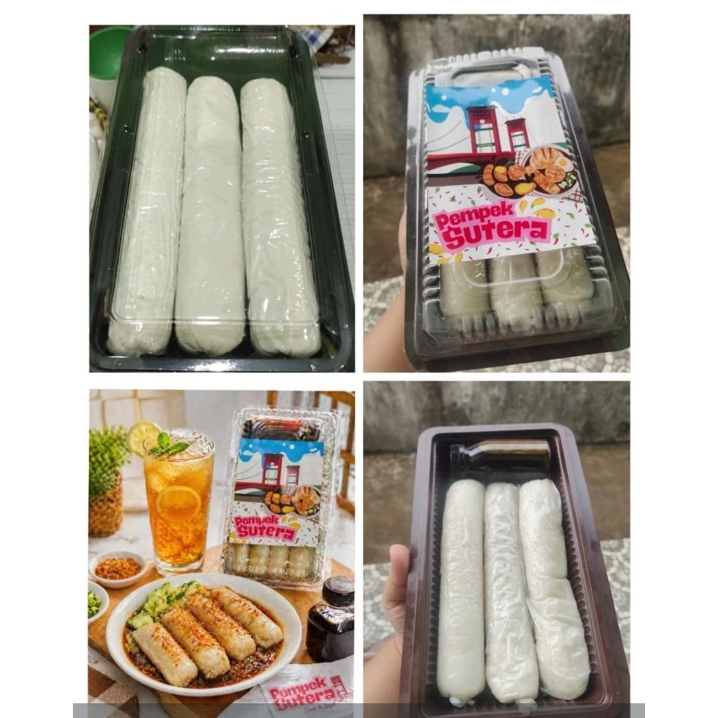 Pempek sutra isi 3 pcs