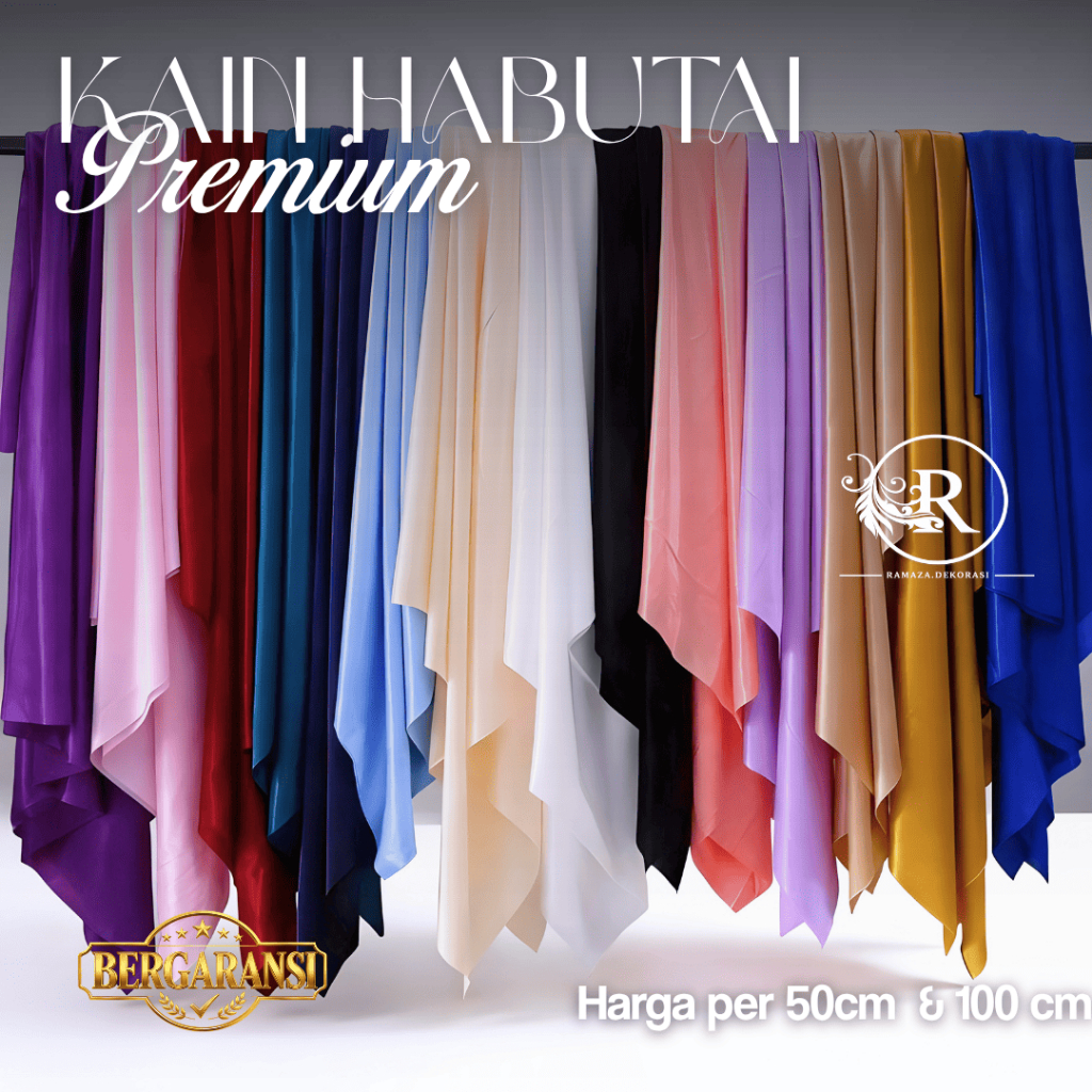 KAIN DEKORASI HABUTEI PERMETER/ KAIN BACKDROP PERMETER/ KAIN HABUTEI MURAH/ HABUTEI PUTIH DEKORASI