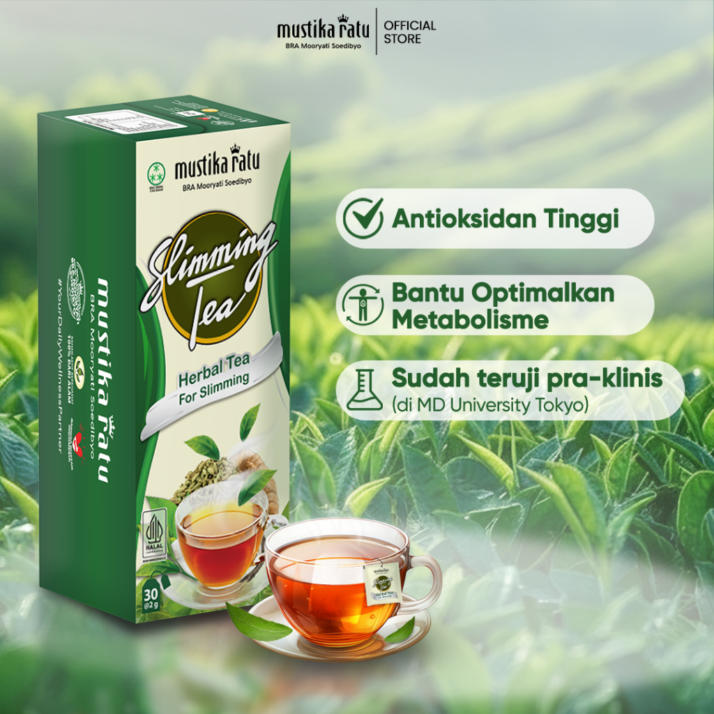 Mustika ratu sliming tea isi 30