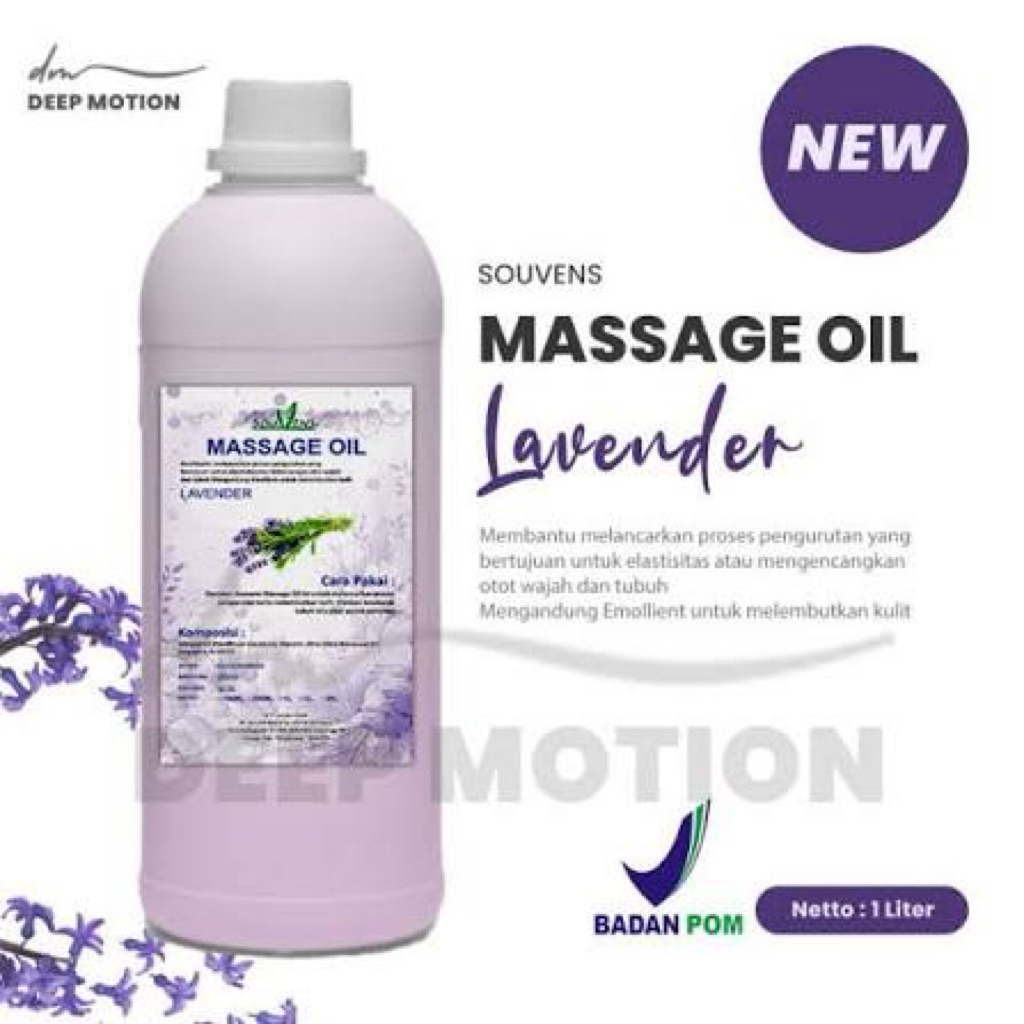 Oil Massage Lavender BPOM 1 Liter