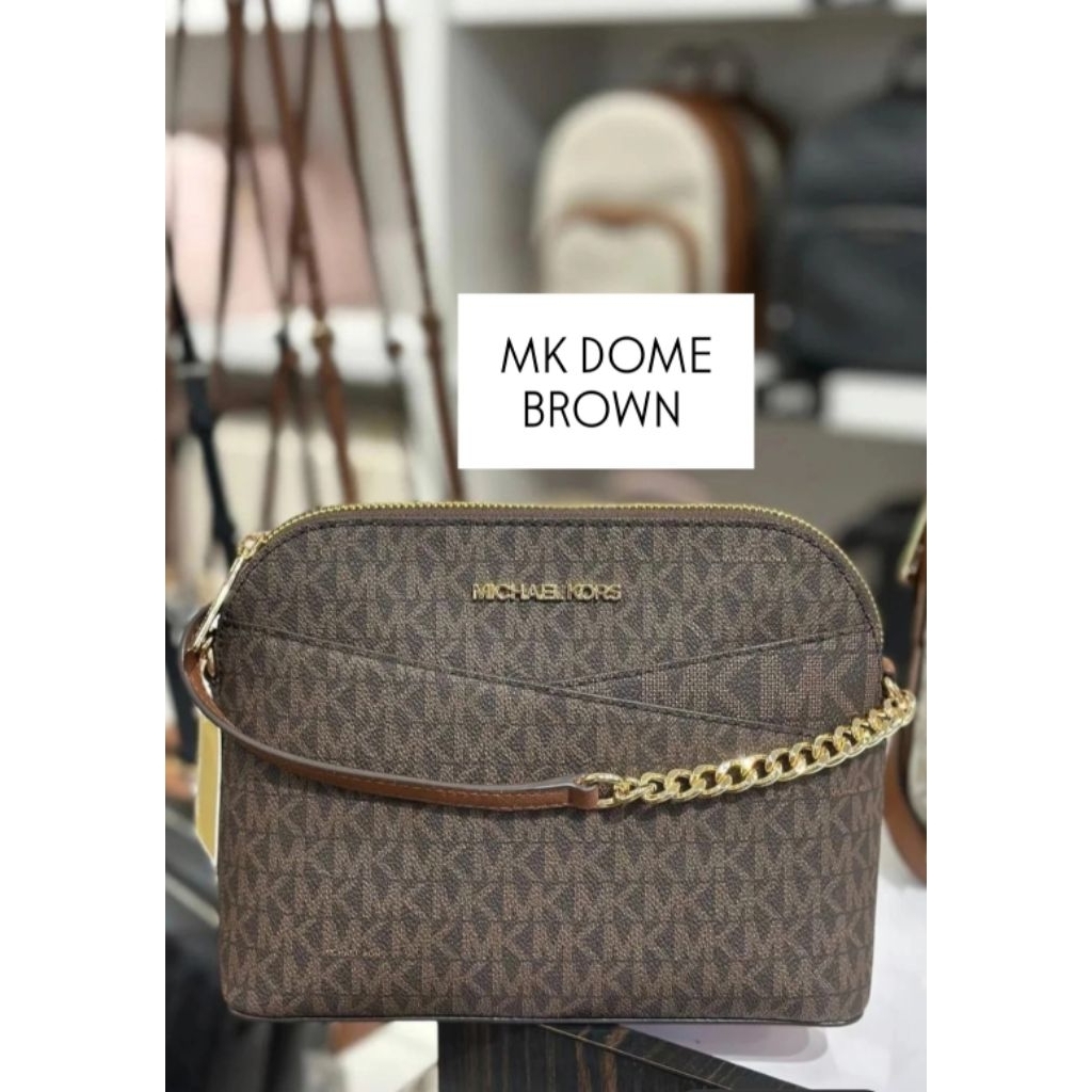 GLITZ-NEW MK DOME CROSSBODY BAG