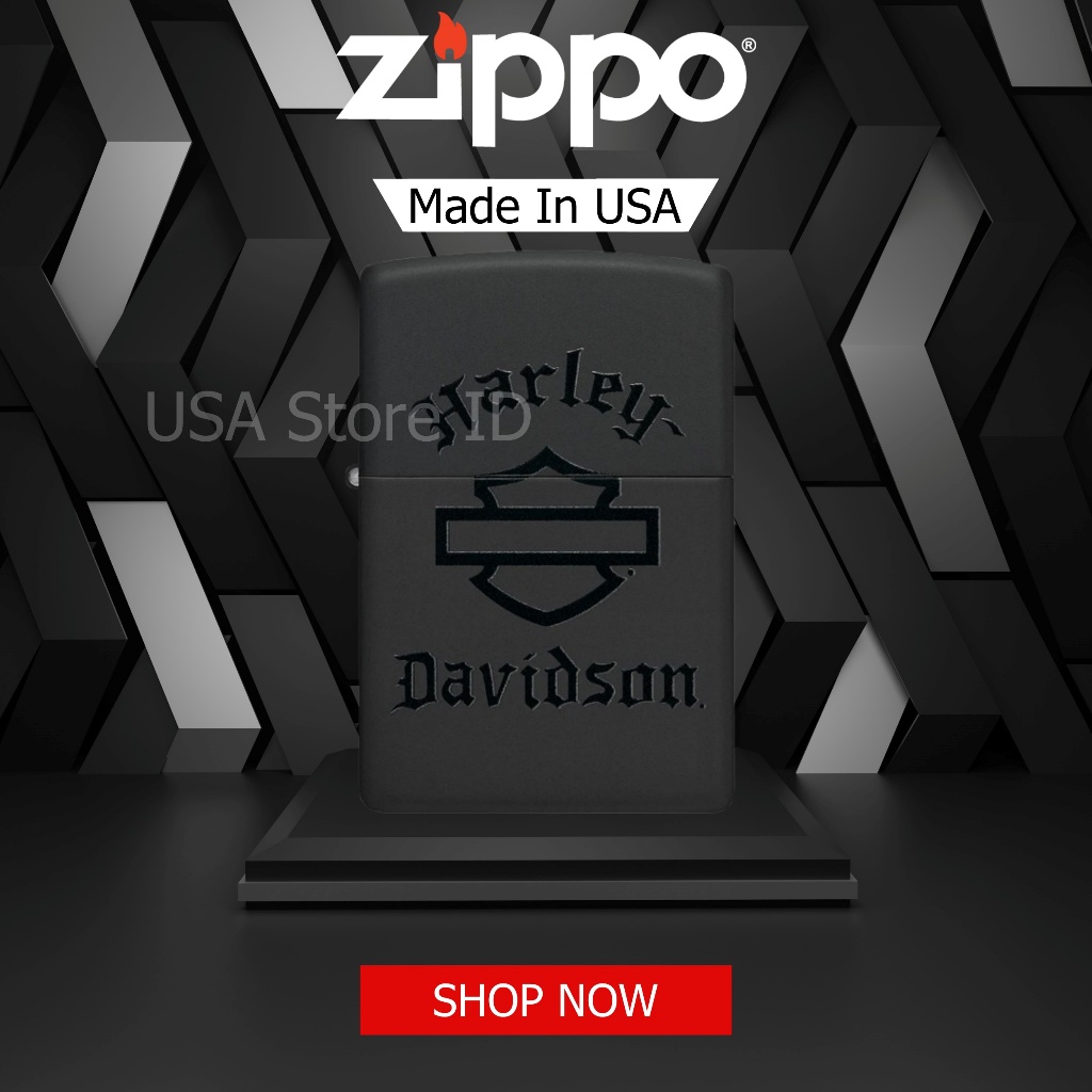 Zippo Harley Davidson 46218 Original Made In USA