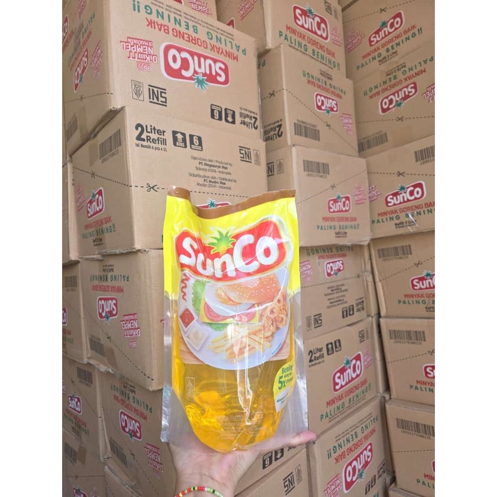 MINYAK SUNCO  1 DUS 2 LITER isi 6