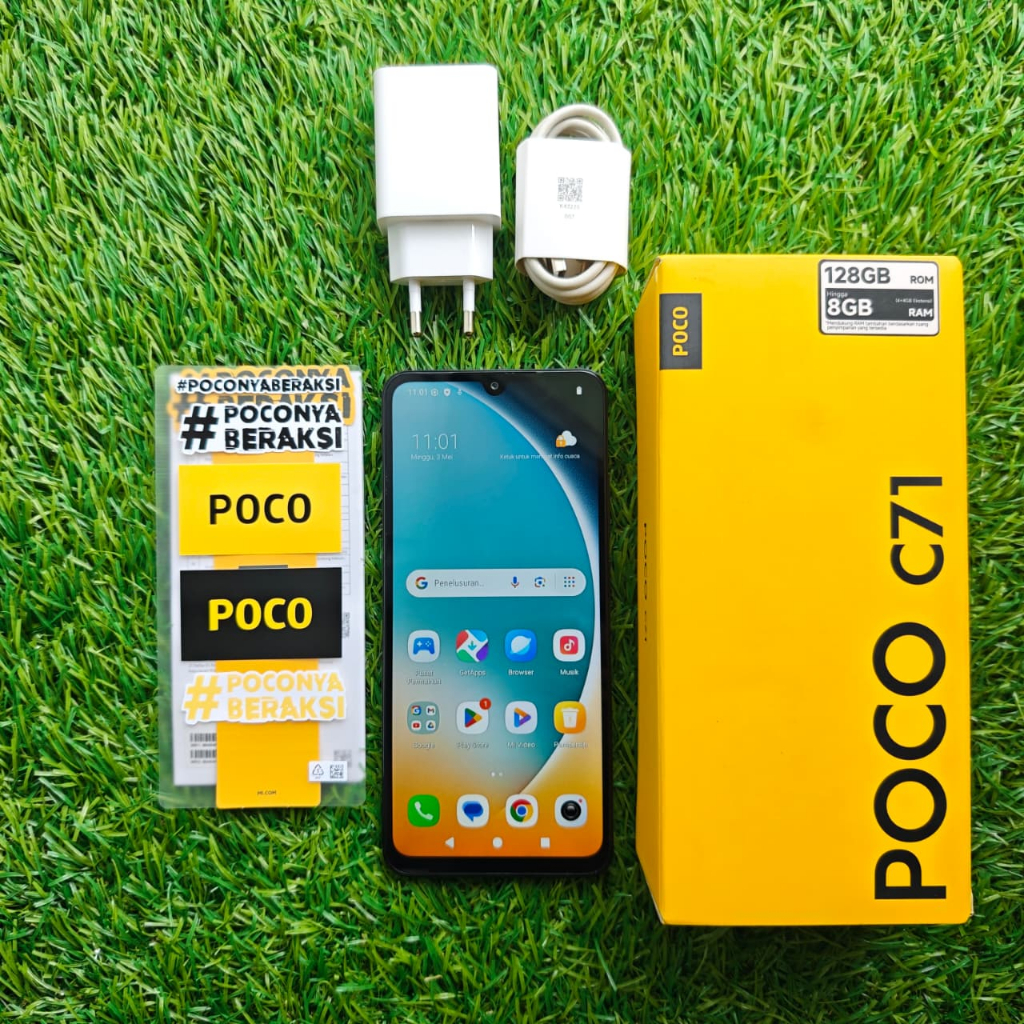 POCO C71 SECOND 4/128GB HP SECOND HP SEKEN HP BEKAS HP MURAH