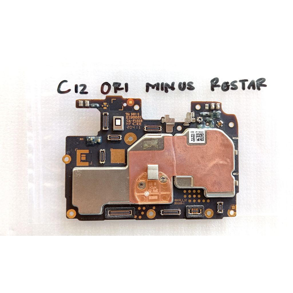 MESIN REALME C12 ORIGINAL MINUS RESTAR