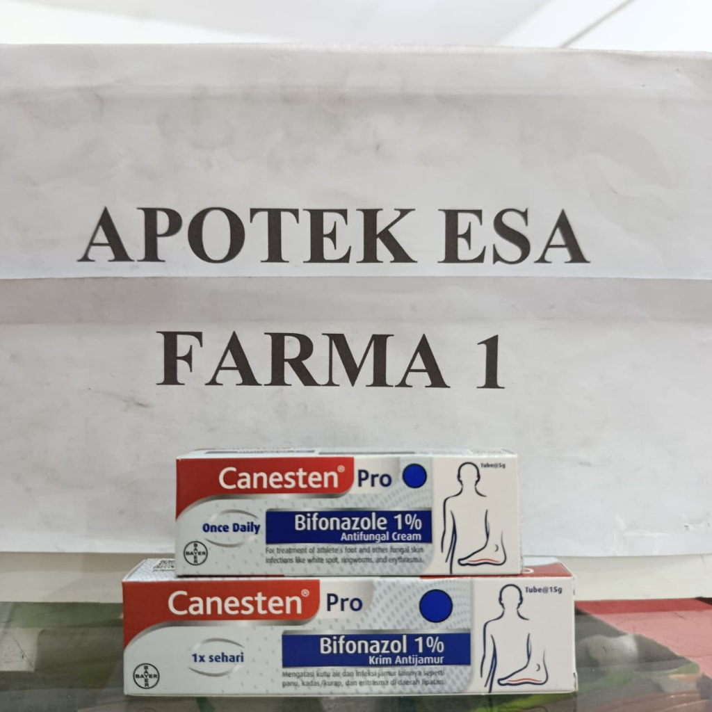 Canesten Pro Cream Krim 5g & 15g Obat Gatal Jamur