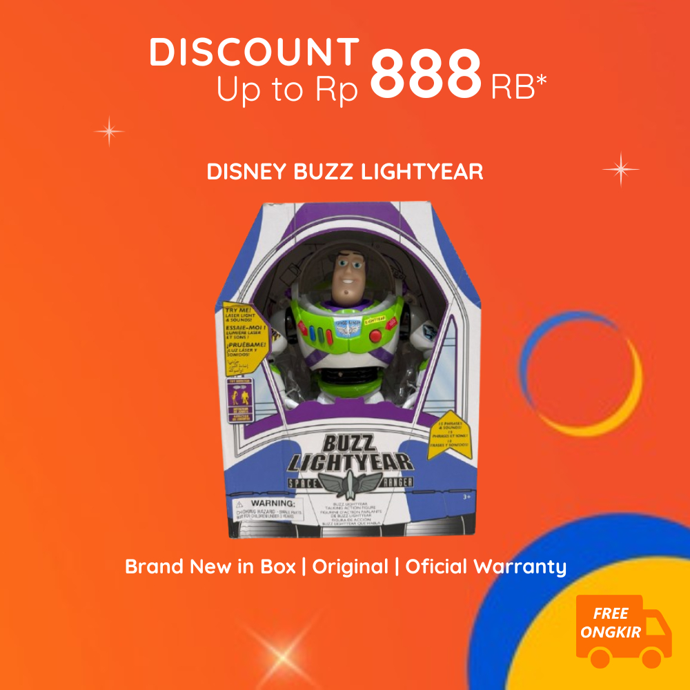 Disney Buzz Lightyear Interactive Talking Action Figure Toy Story 4