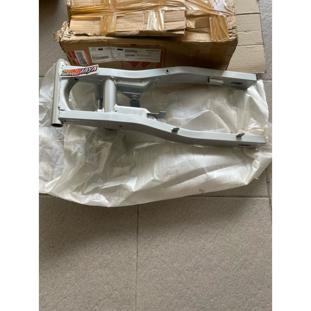 swing arm lengan ayun Supit suzuki satria 2tak 2 tak 2t hiu lscm lumba ru 120 dobel cakram dd doble 
