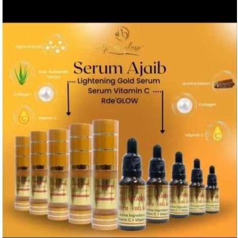 Serum Wajah RD Glow - Pencerah, Melembabkan, Antioksidan