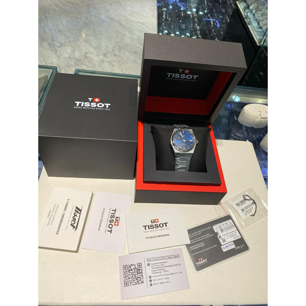Jam Tissot PRX Powermatic 80 Titanium