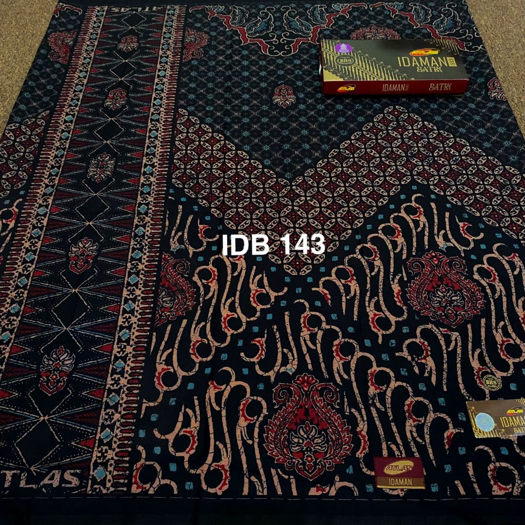 SARUNG NEW ATLAS IDAMAN HARMONI BATIK MOTIF ISTIMEWA