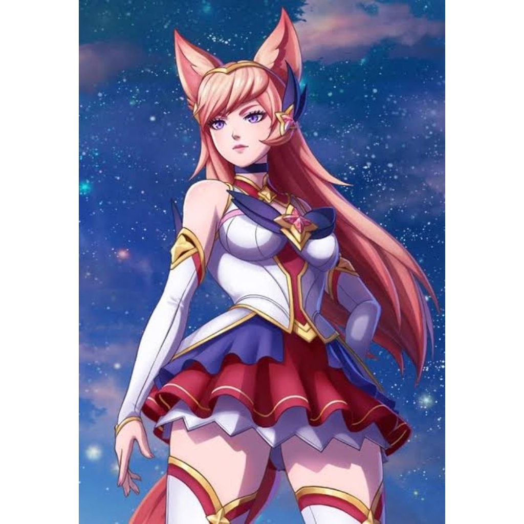 ahri star guardian costume cosplay league of legends