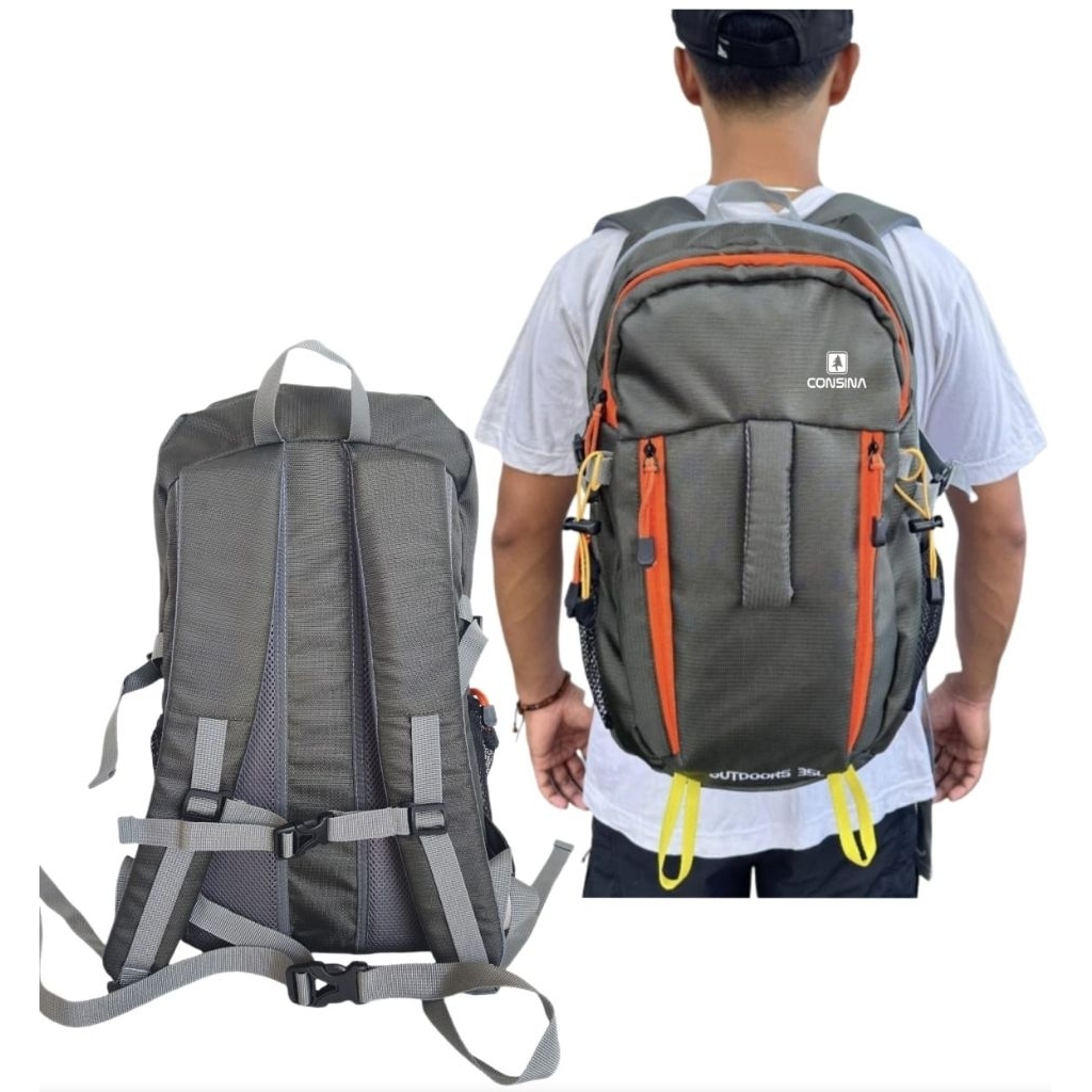 Tas Ransel Backpack Zeeger 35 Liter - Tas Gunung Pria Wanita 35L