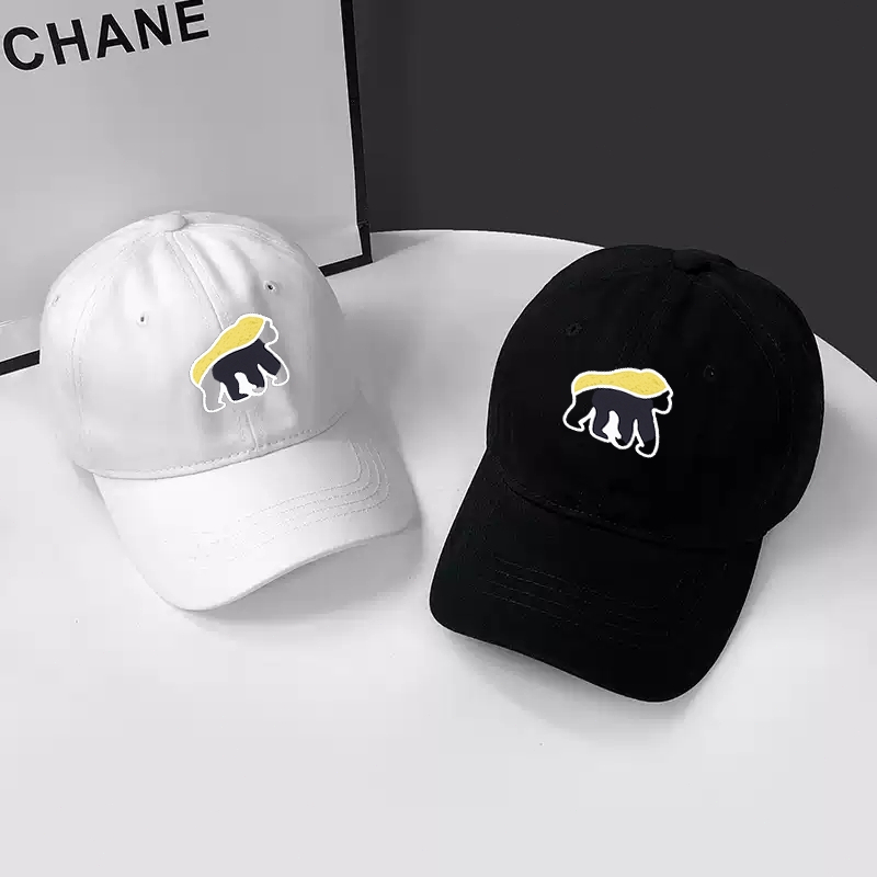 House of Smith Topi - Gorz Cap Black #3 - Polo Cap hat - Black-white Topi baseball outdoor sederhana
