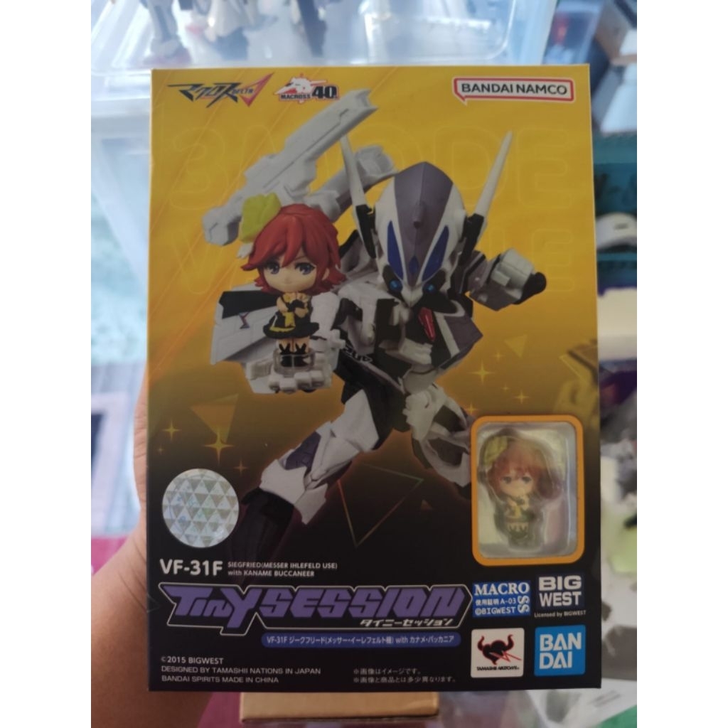 Tiny Session Macross Delta VF-31F Siegfried/Messer BIB