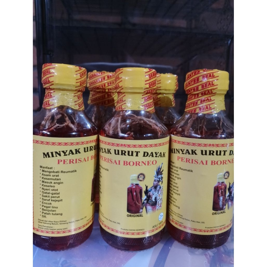 MINYAK URUT DAYAK PERISAI BORNEO