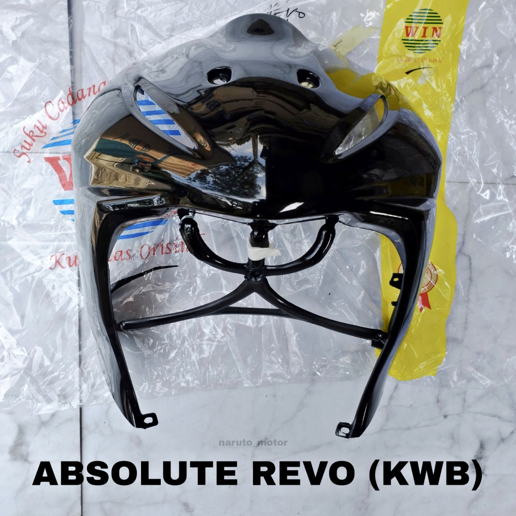 WIN - COVER PANEL TAMENG DEPAN ABSOLUTE REVO (KWB) HITAM 2008-2010