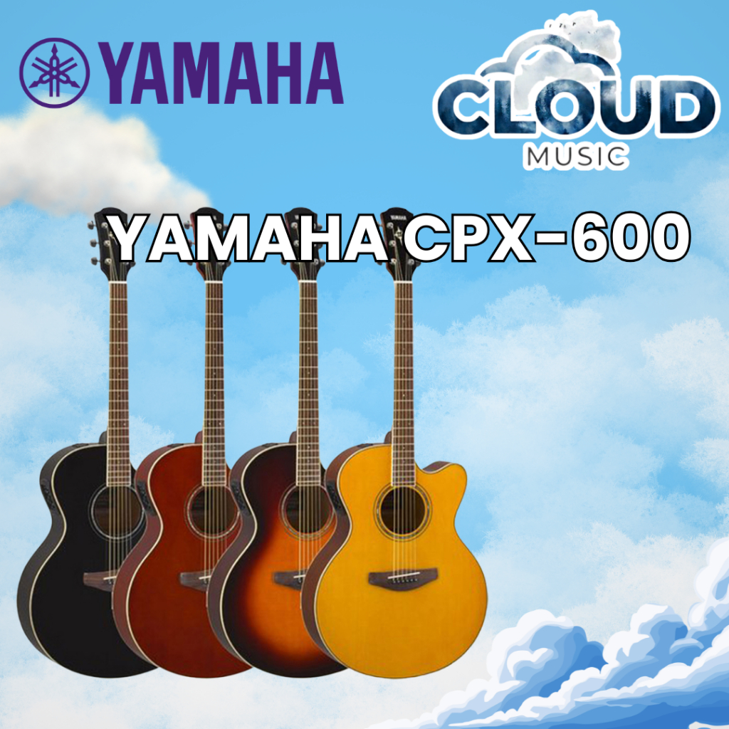 YAMAHA CPX-600 CPX600 CPX 600 ACOUSTIC ELECTRIC GUITAR