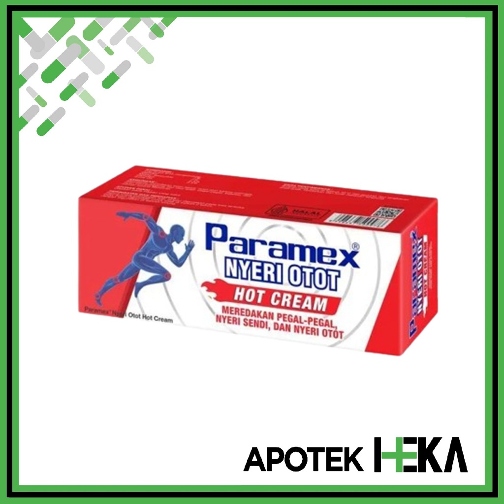 Paramex Nyeri Otot Hot Cream - Krim Pegal Nyeri Sendi Otot