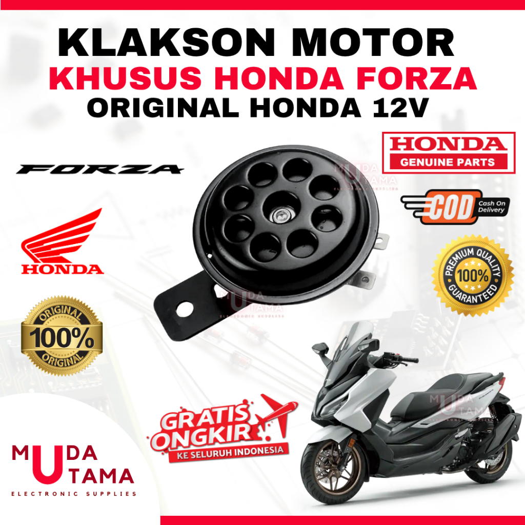 Klakson HONDA FORZA - ORIGINAL HONDA | Klakson Motor HONDA FORZA | Klakson FORZA Original | Klakson 