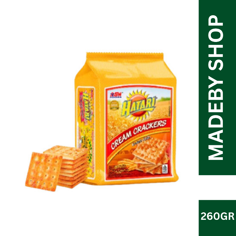 Biskuit Hatari Cream Crackers 260Gr