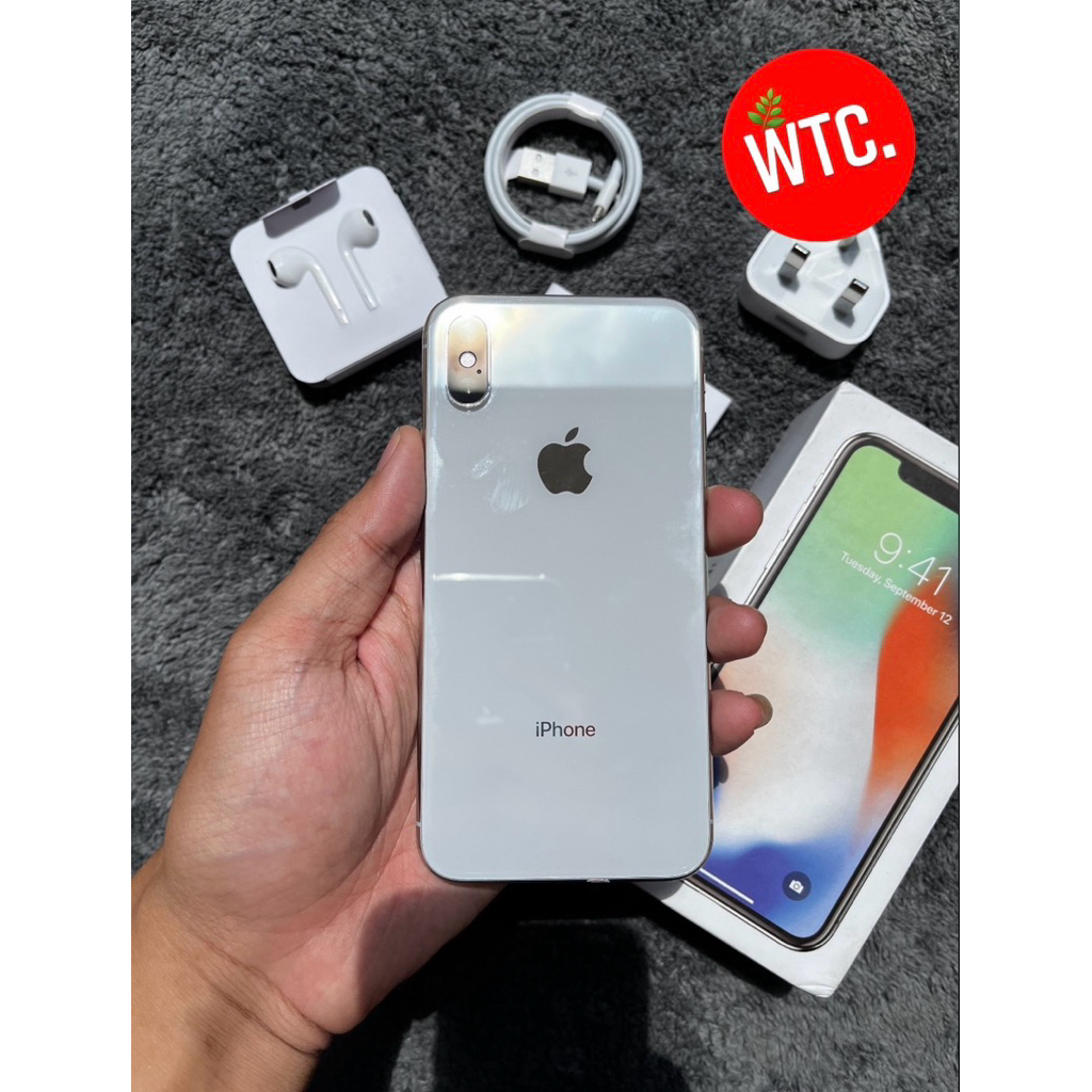 iPhone X 64 / 256 GB Second Fullset Resmi Original