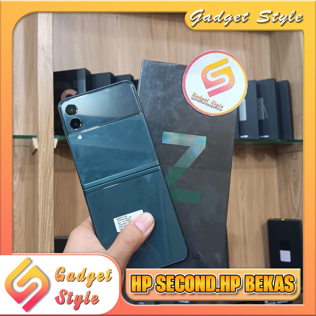Samsung Z Flip 3 Ram 8 Rom 256GB Second (Bekas) Gadget Style Store