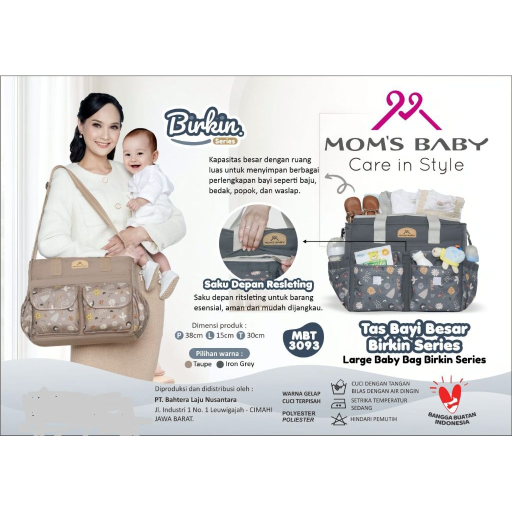 MOMS BABY TAS BESAR series BIRKIN MBT3093