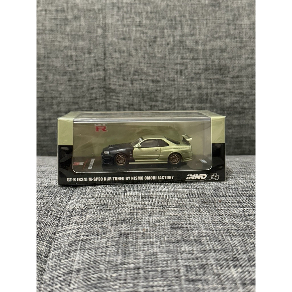 INNO64 GT-R R34 Omori Factory Millennium jade