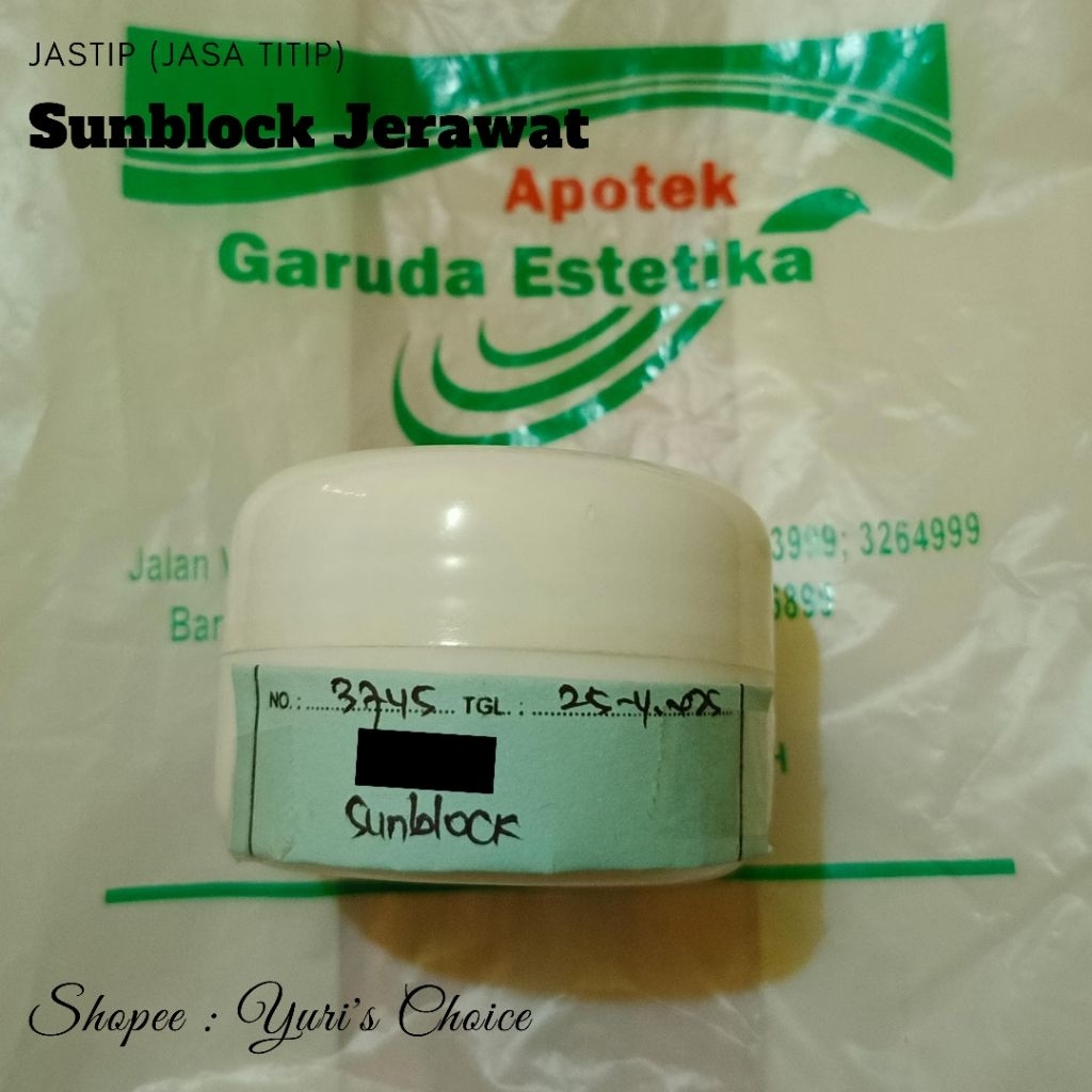 Sunblock Acne Jerawat / Krim Foundation Pagi 4 / Klinik Garuda Estetika