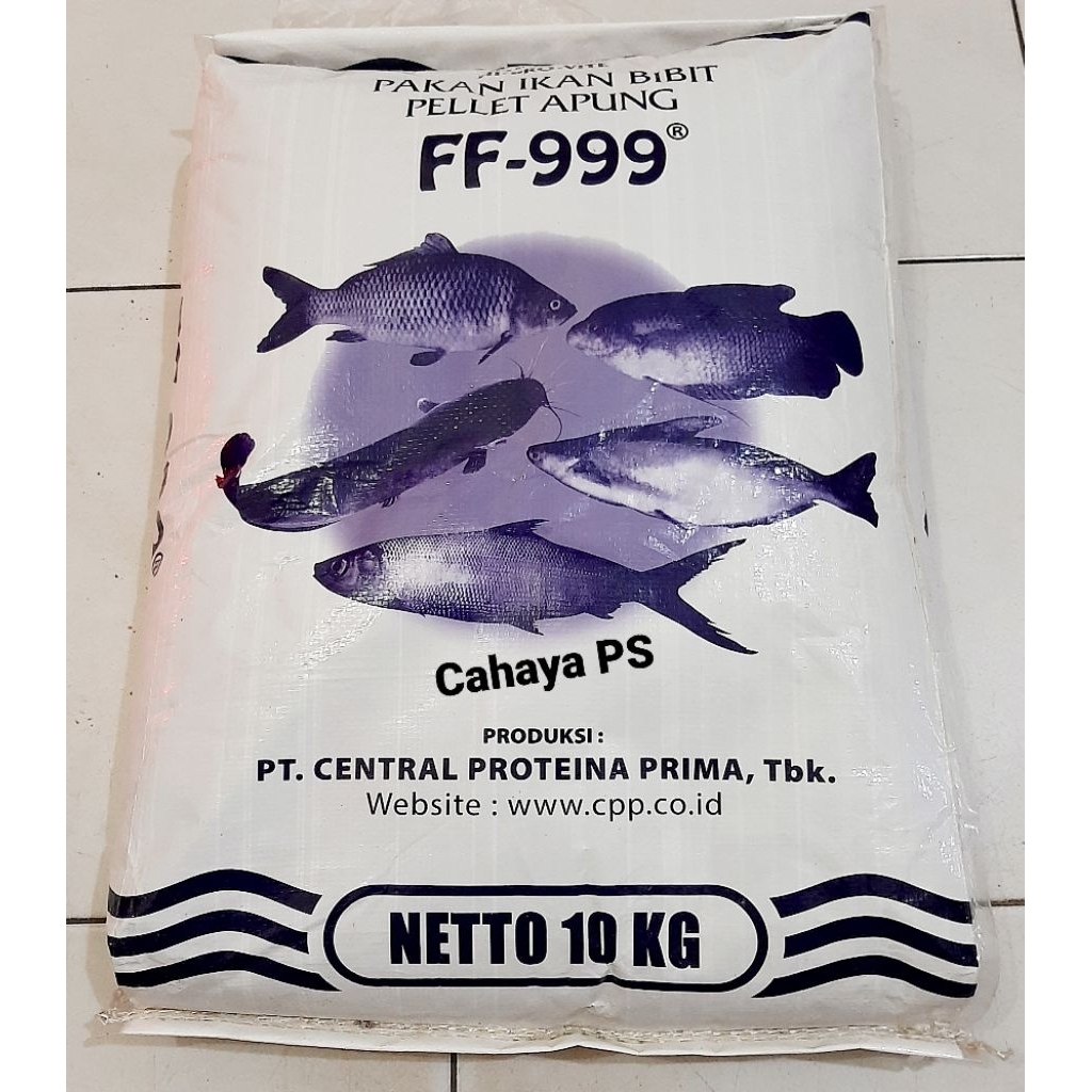 FF-999 Pelet Ikan Apung untuk benih Ikan (Repack 1 kg)