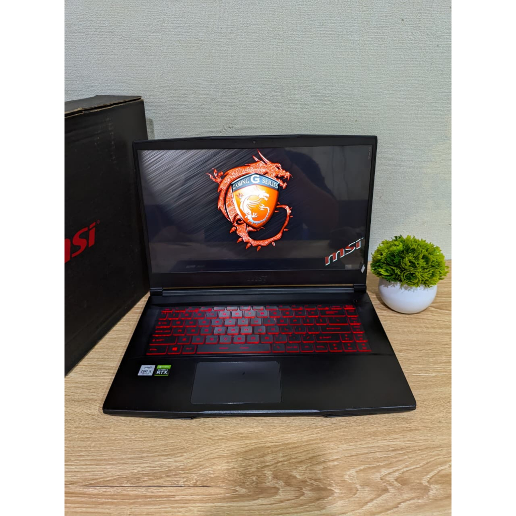 PROMO LAPTOP GAMING MSI GF65 THIN 10UE INTEL CORE I5 GEN 10 RAM 16GB/512GB RTX 3060 6GB LIKENEW
