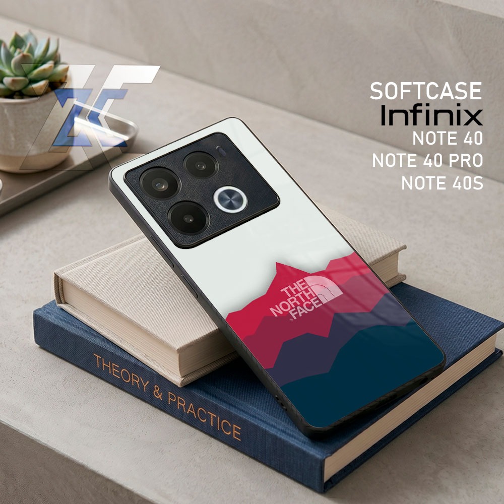 (TB48) Softcase INFINIX NOTE 40 | 40 PRO | Kesing Hp INFINIX | Case anti slip | Motif TNF | Kesing S