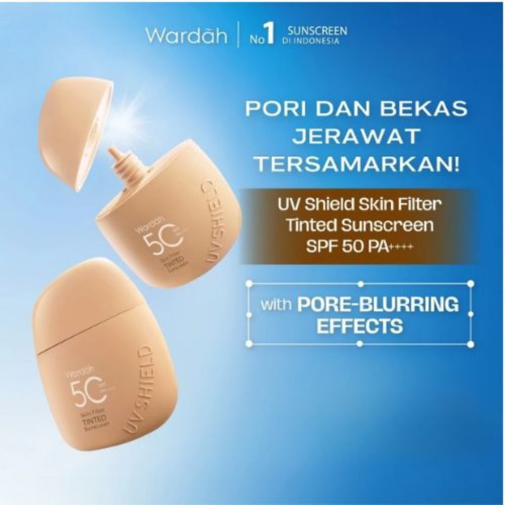 Wardah Skin Filter Tinted Sunscreen SPF50