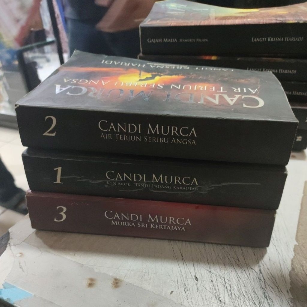 buku Candi murca jilid 1,2dan 3 original