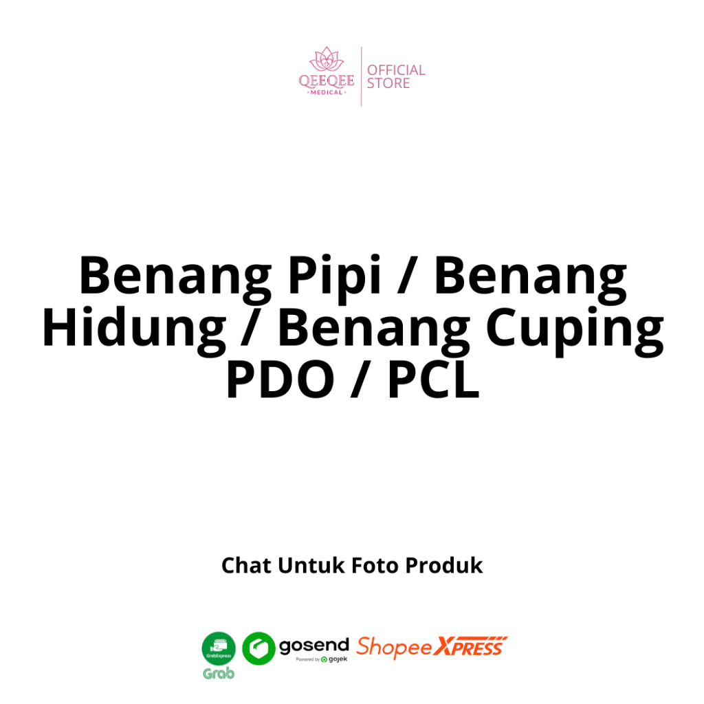 Benang Minerva Cara PDO PCL / Benang Pipi Thread Lift / Benang Hidung Minerva