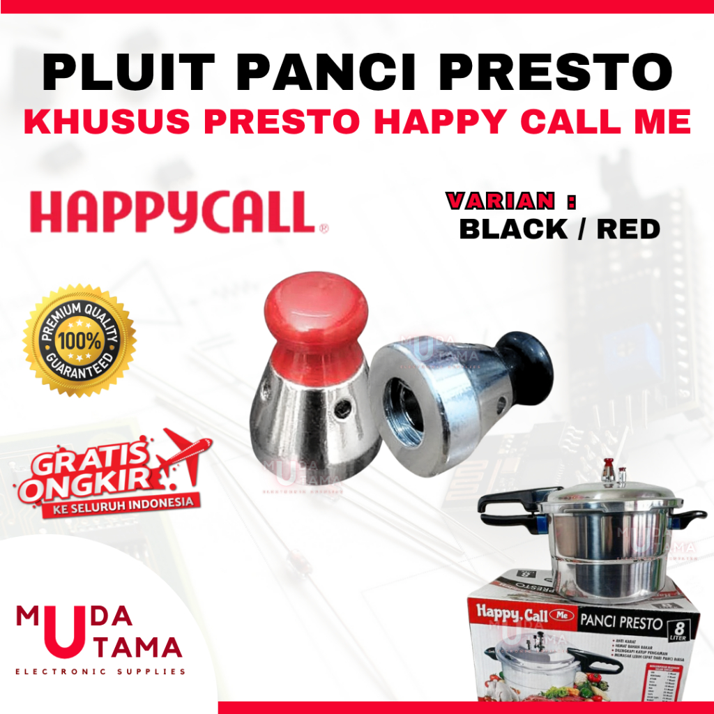 PLUIT TUTUP UAP PANCI PRESTO HAPPY CALL ME - PLUIT PRESTO HAPPY CALL ME - PELUIT PRESTO HAPPY CALL M