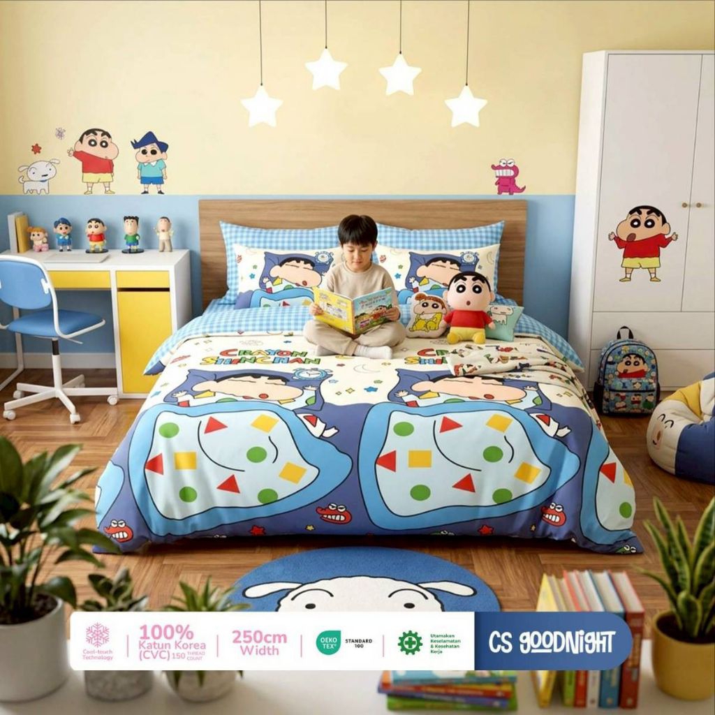 sprei katun star motif CS GoodNight