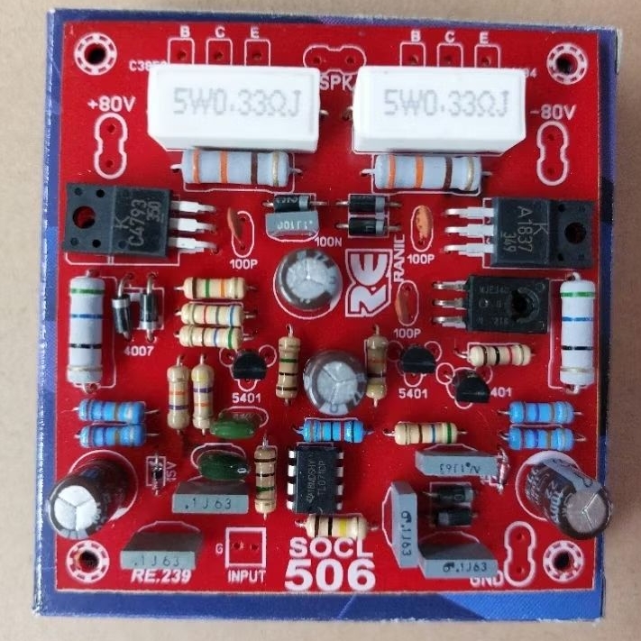 Kit socl 506 super ocl 506 driver power amplifier ( 852 )