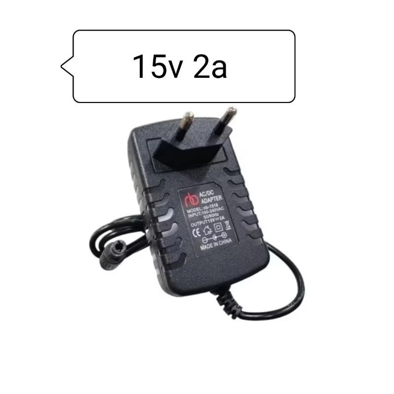Adaptor 15V 2A Cocok Untuk Charger Speaker Portabel 15 Volt 2 Ampere High Quality Adapter 2 Amper...
