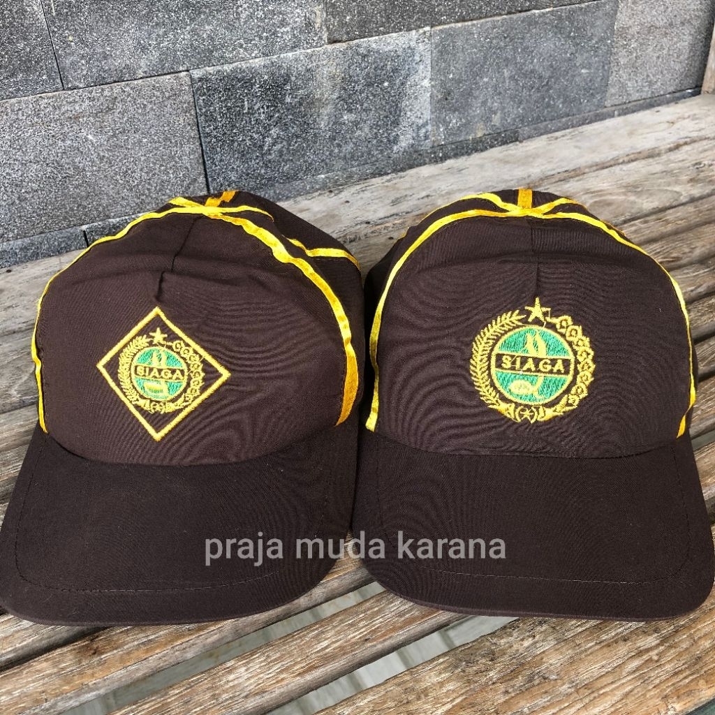 TOPI PRAMUKA SIAGA PUTRA PUTRI / TOPI PRAMUKA SD SIAGA PUTRA PUTRI