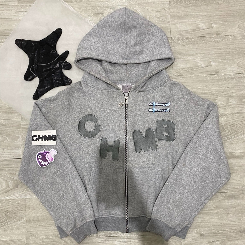 Hoodie Zipper Chmb Authentic Misty