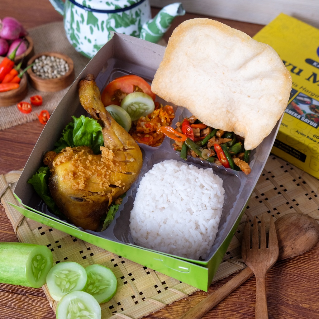 Paket Nasi Ayam Goreng - Nasi Box/Nasi Liwet/Nasi Kotak
