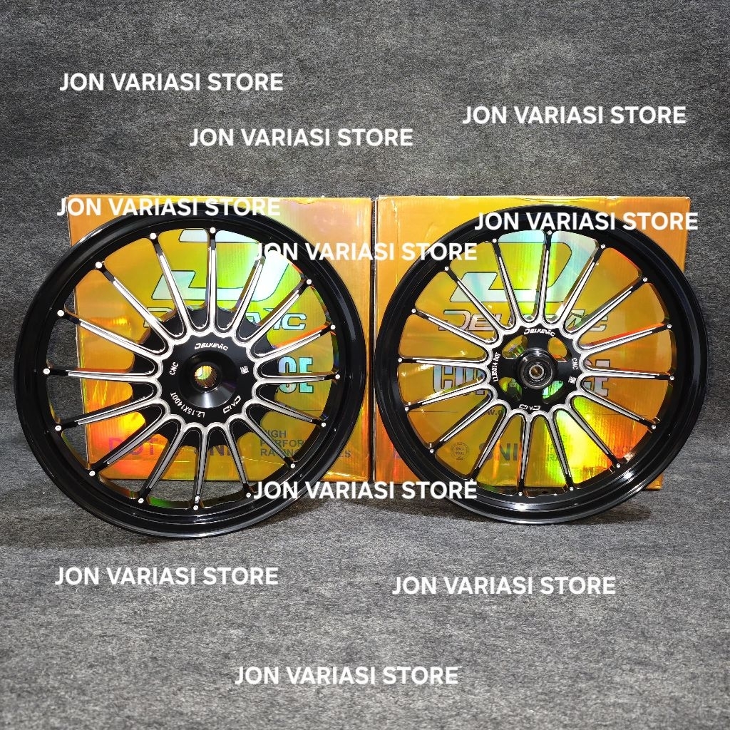 VELG RACING ORIGINAL DELKEVIC DND RACE SPEED RCL 14X185 14X215 BEAT VARIO 125 VARIO 110 MIO SPORTY S