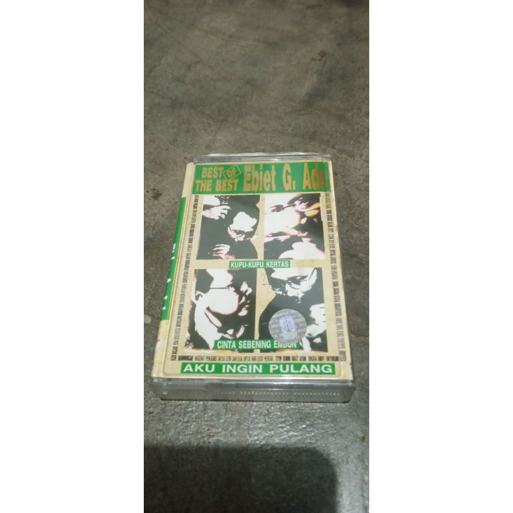 kaset pita Ebiet g Ade album best of the best