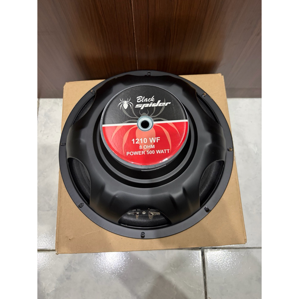 Speaker Black spider 12” 1210WF 1210 WF blackspider BS1210 12inch 12in woofer original